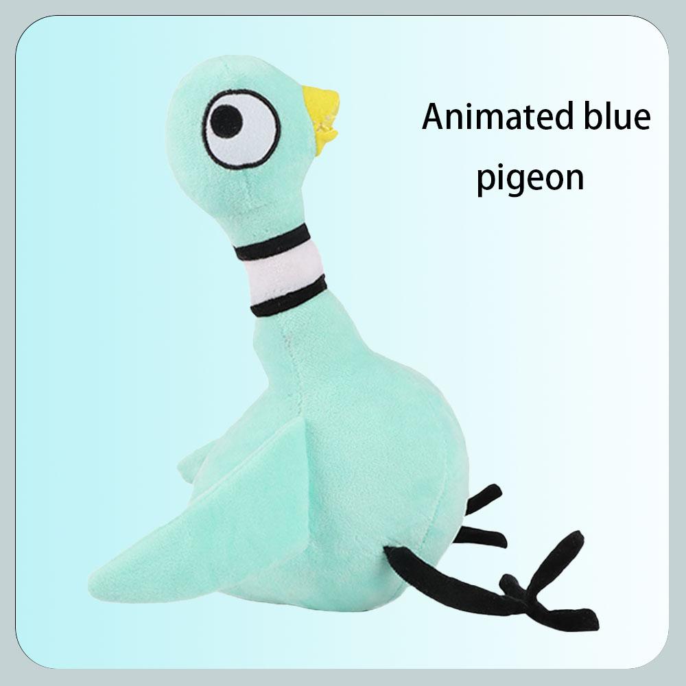 25cm Lass den Tauben nicht den Bus fahren Mo Willems Tauben Plüschtier Film Kuscheltiere Spielzeug für Kinder Geburtstagsgeschenk Zimmerdekoration