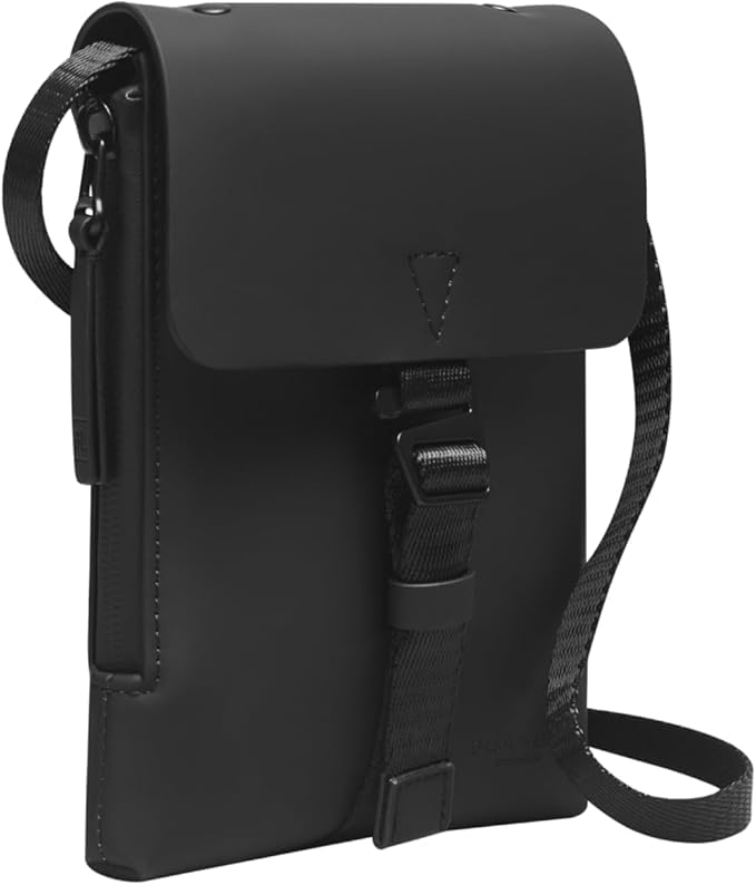 GASTON LUGA Splash Mini Umhängetasche (Schwarz) - Leicht, wasserdicht und perfekt als Umhängetasche, Schultertasche oder Messenger Bag.