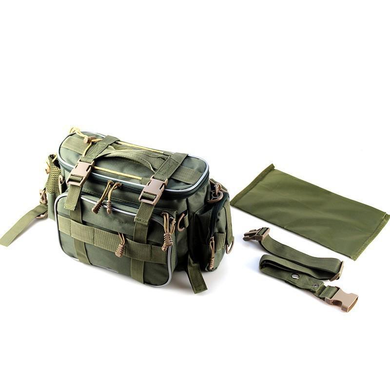 Multifunktionale Angler-Hüfttasche, Schulterrucksack und Brusttasche für Herren