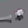 2Pcs Garden Inlet Pipe Filter Head With Strainer Net Water Tube Inner Plug Filter