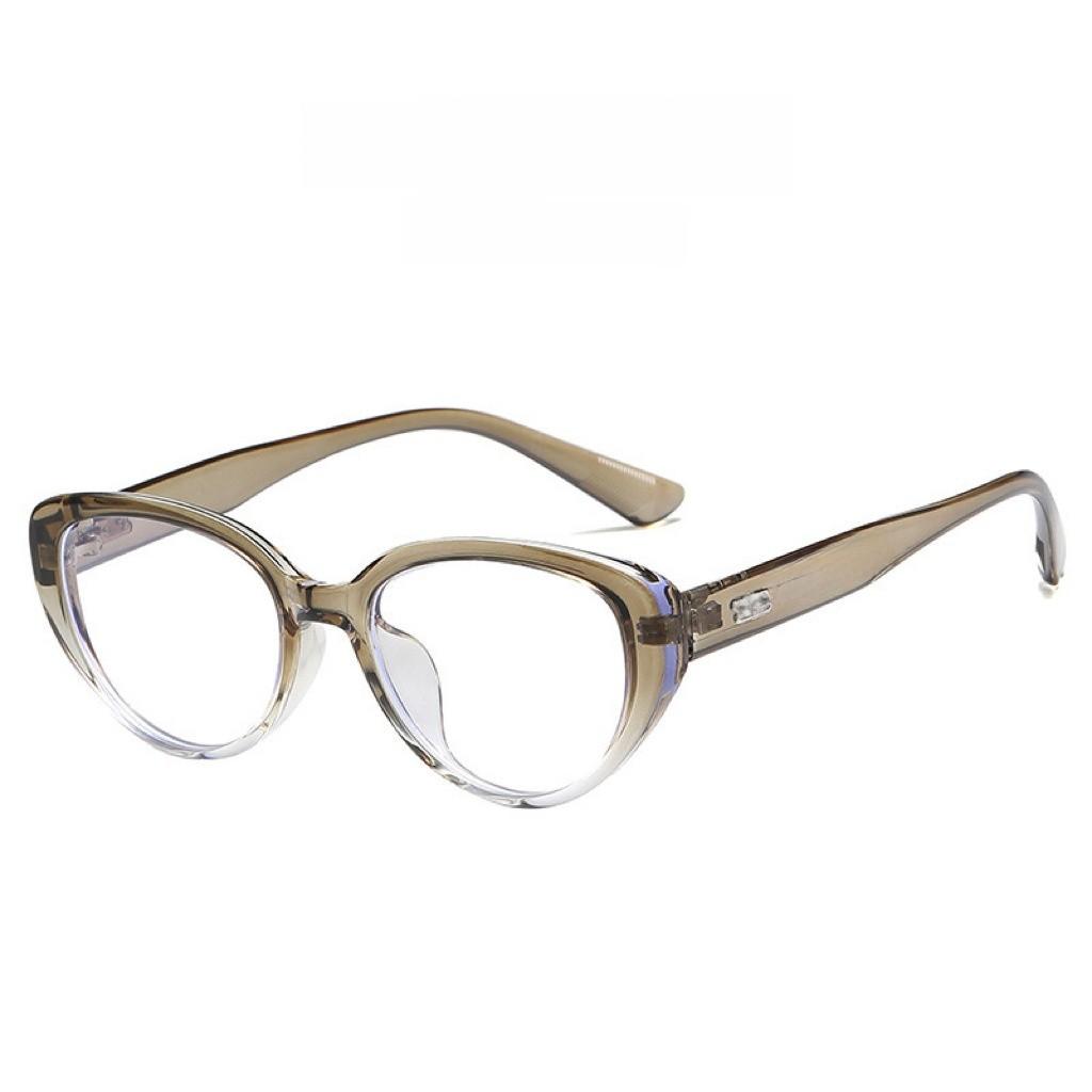 Cat Eye Glasses Frame Women Anti Blue Light Fashion Eyewear For Casual Style