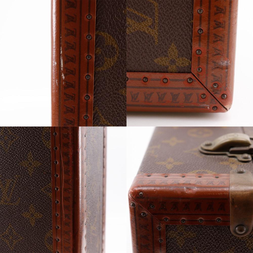 LOUIS VUITTON President trunk M53012 Attache case vintage Monogram canvas unisex Used