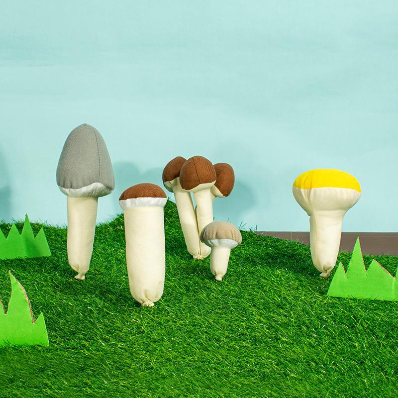 Catnip Plush Finger Toys with Rattle Paper - Pet Educational Chew Toys