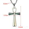 Ancient Egyptian Anka Necklace Life Lucky Cross Pendant, Vintage Personality, Fashion Accessories