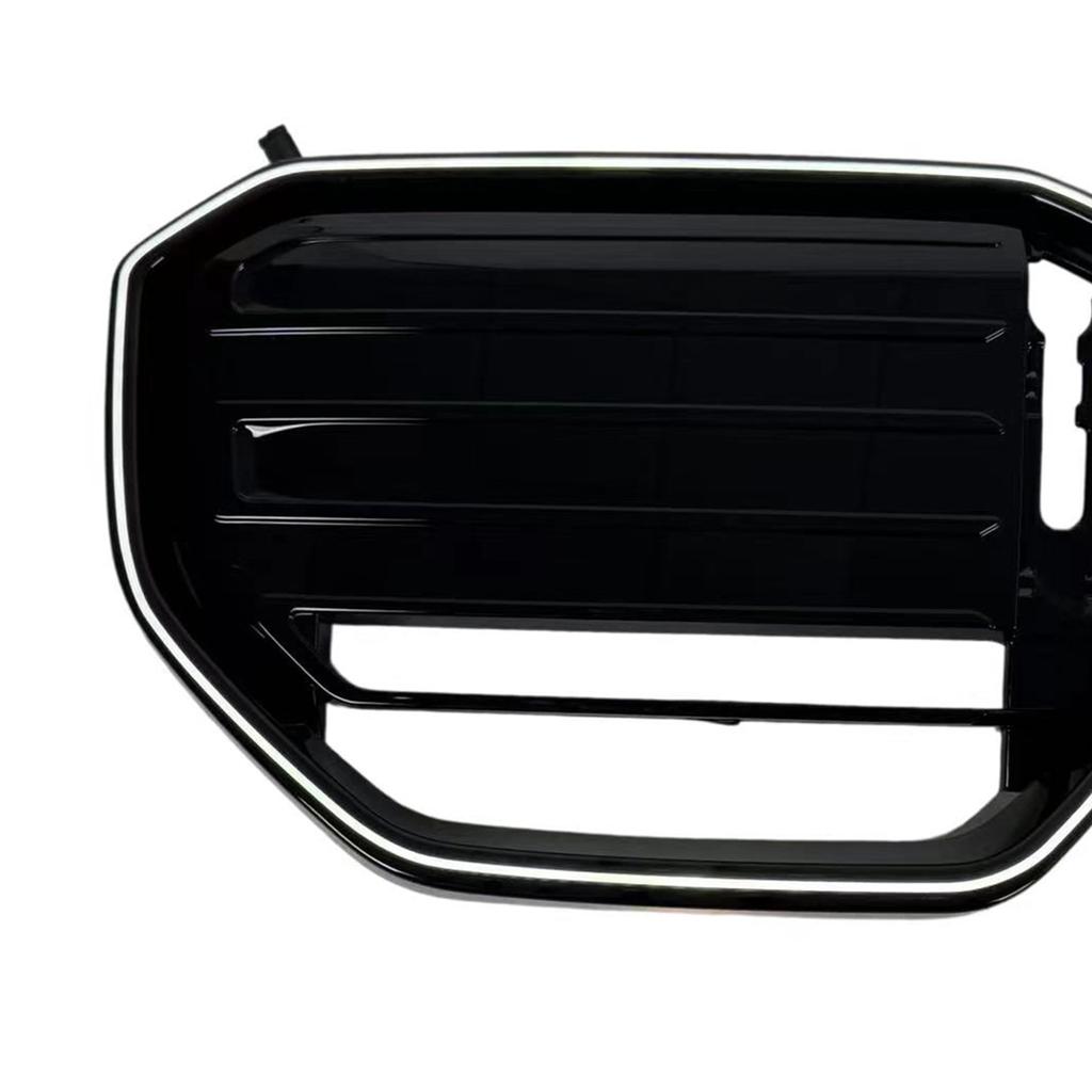 M50-Style Front Bumper Grill Grille Fit BMW X3 G45 2025+ Black W/LED Light