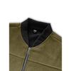 Men S Vintage Streetwear Suede Bomber Jacket Casual Outerwear