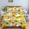 Pumpkin Bedding Set Halloween Decor Duvet Cover Set Bed Set Duvet Cover with 1/2 Pillowcase Comforter Bedding Sets Twin Queen