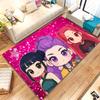 K-Pop Demon Hunters Golden Saja Boys Living Room Non-Slip Area Rug Soft Carpet for Bedroom Playroom Sofa,Home Decor Doormat