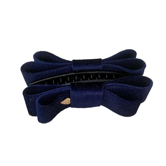 

Заколка для волос Yousheng Двухслойная Бархатная Ткань Бант Декор Зажим для волос Инструмент для укладки волос Ежедневные Вечеринки Сбор Встречи Прогулки Аксессуары для волос синий