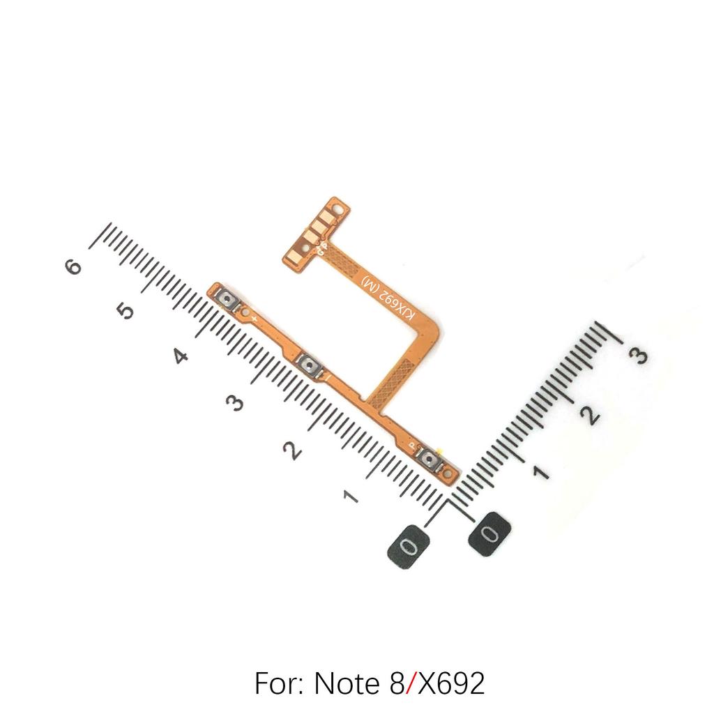 For Infinix Note 7 8 10 Note11 Note12 Note30 X690 X692 X693 X695 X663 Power Button Volume Flex Cable OnOff