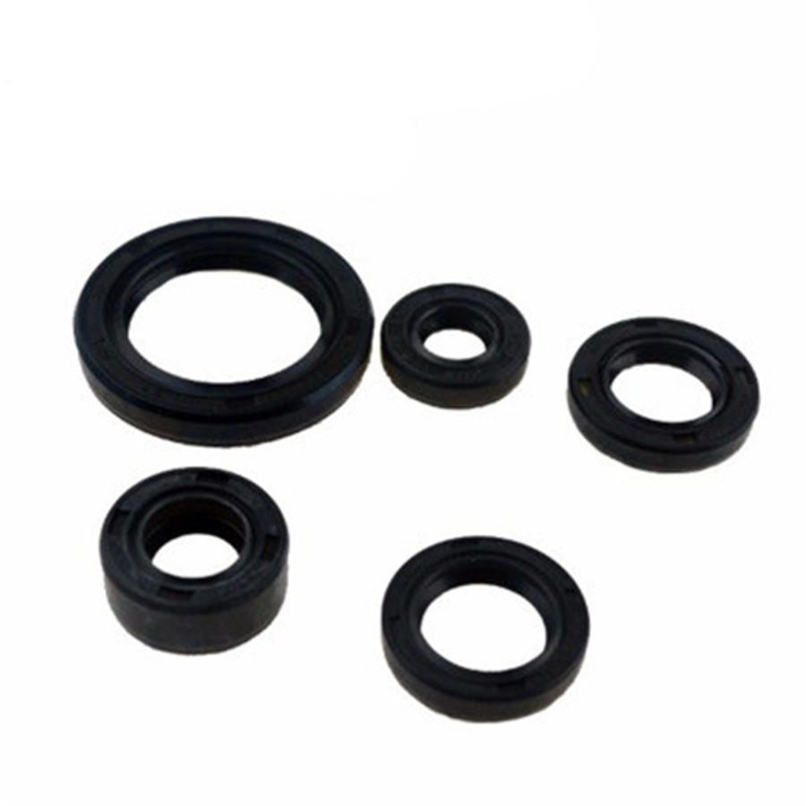 

New Motorcycle Engine Rubber Oil Seal Set For Suzuki GN125 GS125 Engine Accessories