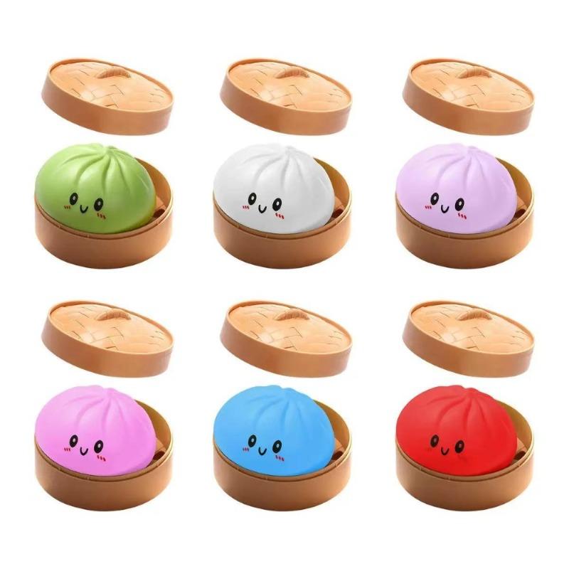 Slow Rebound Stress Relief Ball Soft Pinch Toys for Anxiety Relief, Office Desk Decor, Study Aid, Gift for Teens and Adults