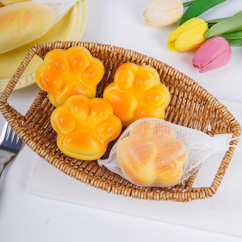 Cute Cat Paw  Toy Slow Rebound Soft Squeeze Fidget Stress Reliever for Kids Adults Party Favor Gift