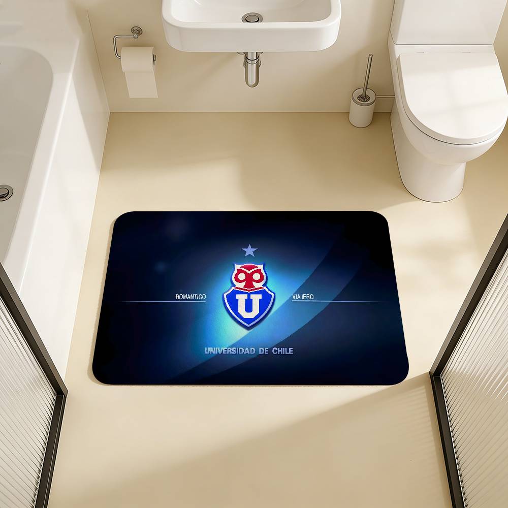 Chile U-University Logo Kitchen Mat Kids Room Bedroom Decoration Balcony Anti-Slip Doormat Living Room Alfombra