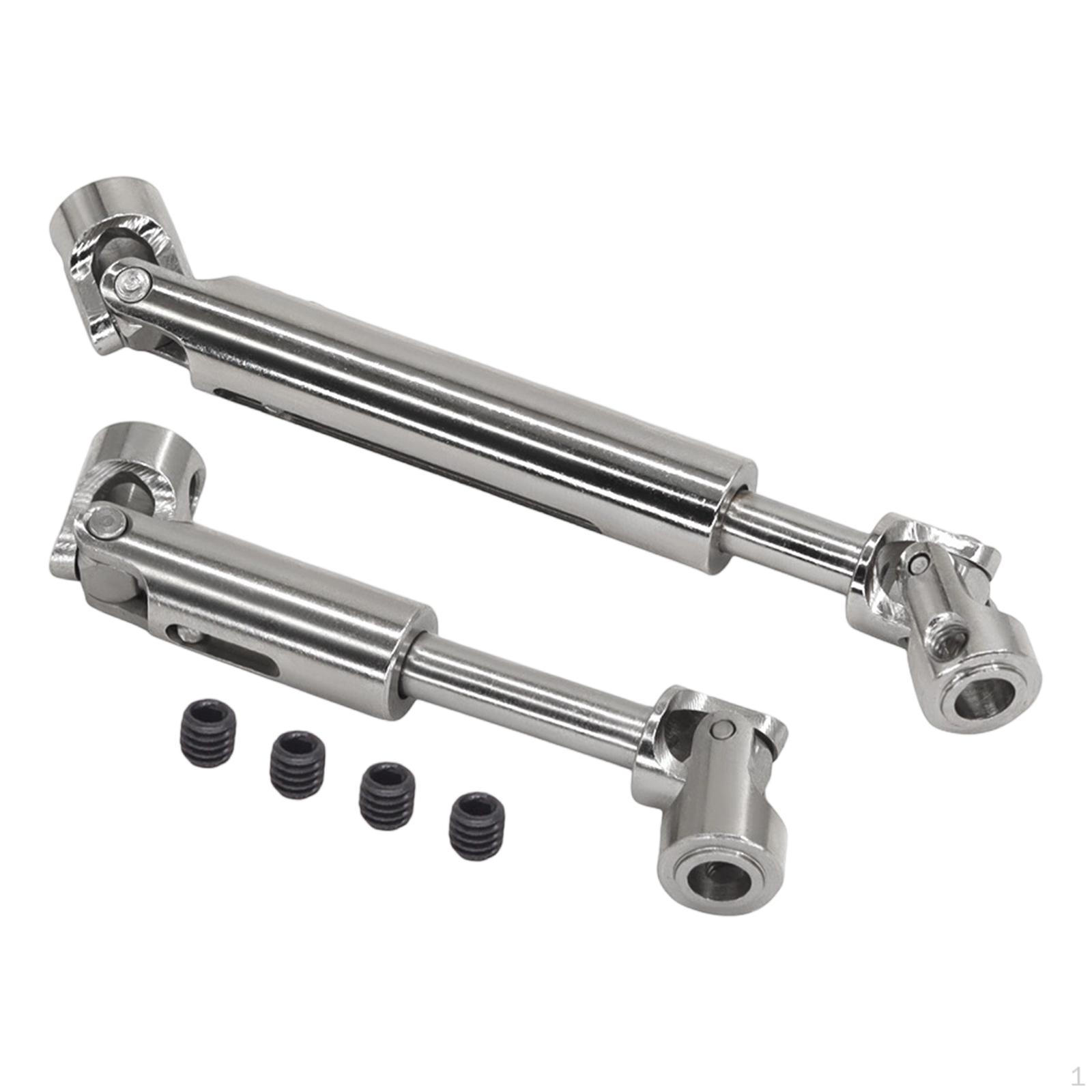 

1 Pair 1/10 RC Car Drive Shaft Parts Sturdy, Durability, Easy to Install Direct Replaces