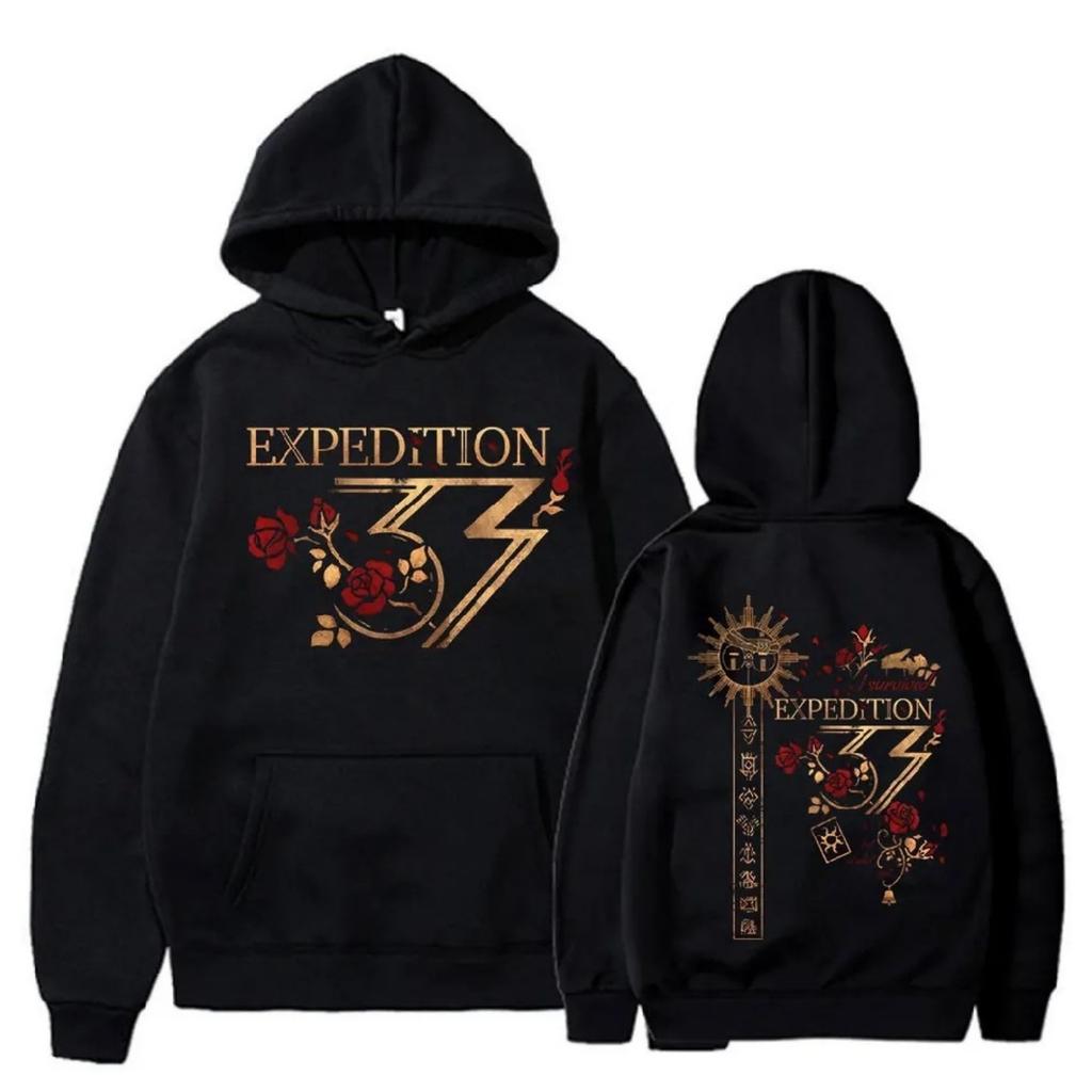 Men's and Women's Matching Fashion Casual Outfit Sweatsuit Long Sleeve Top Printed Hooded Sweatshirt