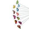 Garden Decor Butterfly Stakes Wedding DIY Decor Flower Garden Lawn Lifelike Lot Outdoor PVC Party Patio Varied