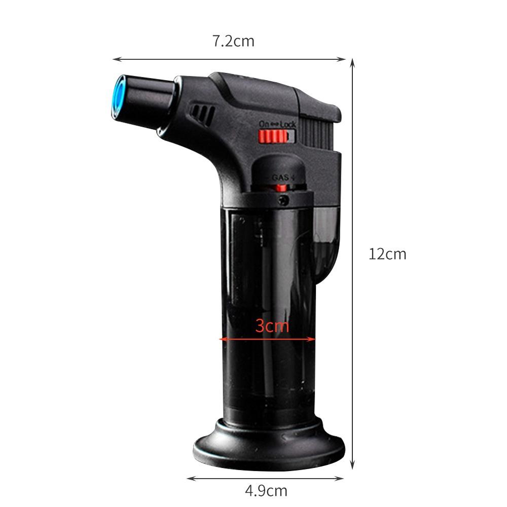 Windproof Torch Lighter for Candle Fireplace Camping BBQ Kitchen (No Fuel)