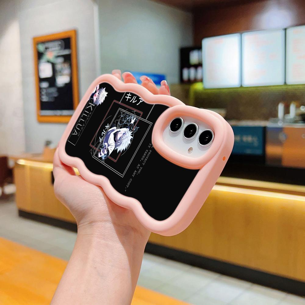 Ae82 Hunter X Hunter Anime Art Huse de protecție pentru telefon pentru Samsung S24 Plus S23 Ultra A14 A55 A06 Honor X9b Motorola OnePlus Big Wave TPU Husă din spate