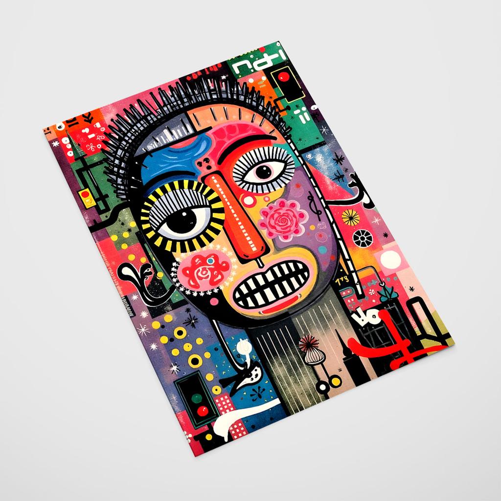 Poster Portrait Abstraction