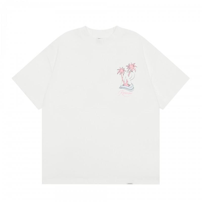 Mens Oversized Vintage Washed Cotton T-Shirt With Cartoon Animal Print Streetwear Loose Fit Short Sleeve Tee