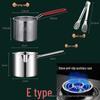 Ru Han Stainless Steel Mini Deep Fryer Set
