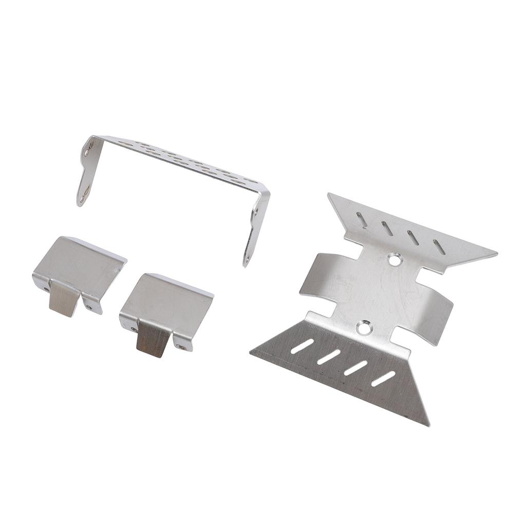 RC Car Chassis Armor Metal RC Chassis Skid Plate Axle Protector Front Guard for SCX10 III