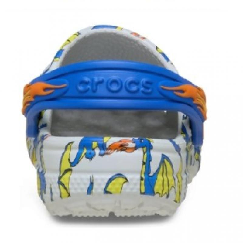 Crocs Classic Dragon Graphic Clog Toddler 212514 1ft