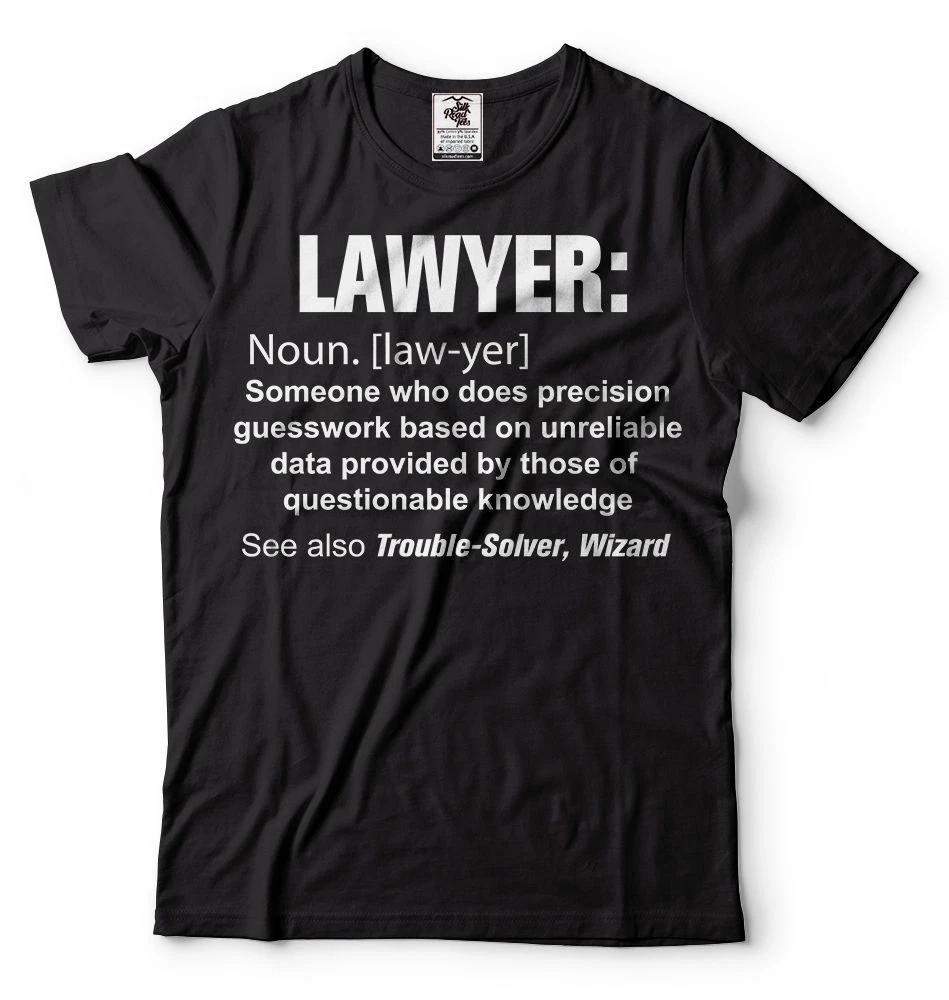 

Lawyer T-shirt Funny Attorney Lawyer Tee Shirt Definition Noun Tee Shirt Law XL