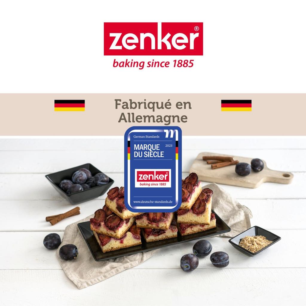 Rechteckiges Ofenblech 42 x 29 cm Zenker Black Metallic Art.-Nr. 6536