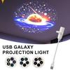 360 Degree Rotating Star Projector Light Flexible Neck Star Background Light Atmosphere Lamp  Car