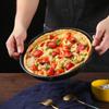 Round Nonstick Cake Baking Tray Oven Storage Plates Pan Mold for Bread Pizza Dishes Air Fryer Accessories Kitchen Utensils