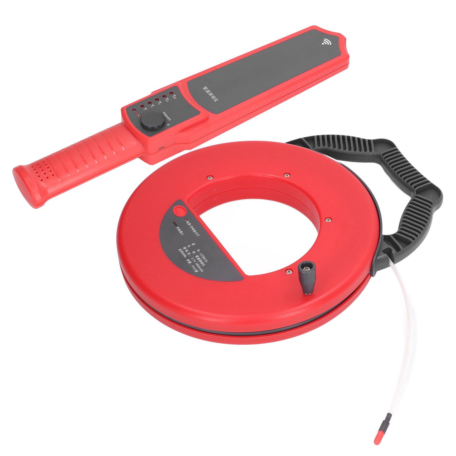 

Детектор засоров труб Водонепроницаемый 30-метровый портативный тестер засоров трубопровода для дома