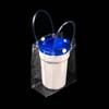 10pcs Clear Plastic Gift Bags with Handle Clear Goodie Bag for Christmas Wedding Birthday Baby Shower Party Favors Gift Tote Bag
