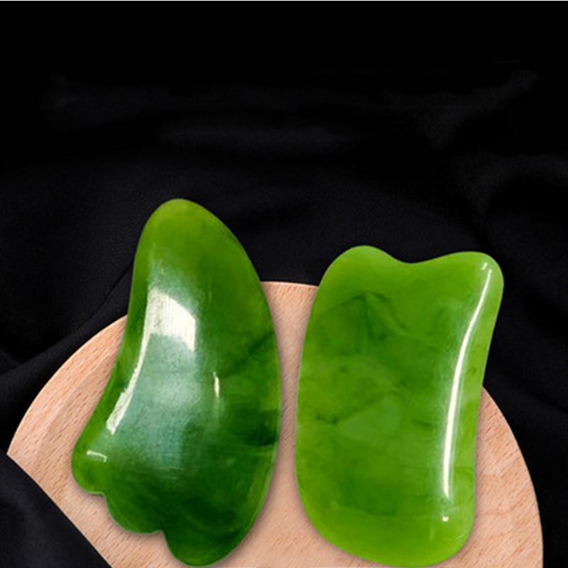 8 PCS/set resin wax scrapping plate small shave neck massage waist face massage dial the reinforced bar