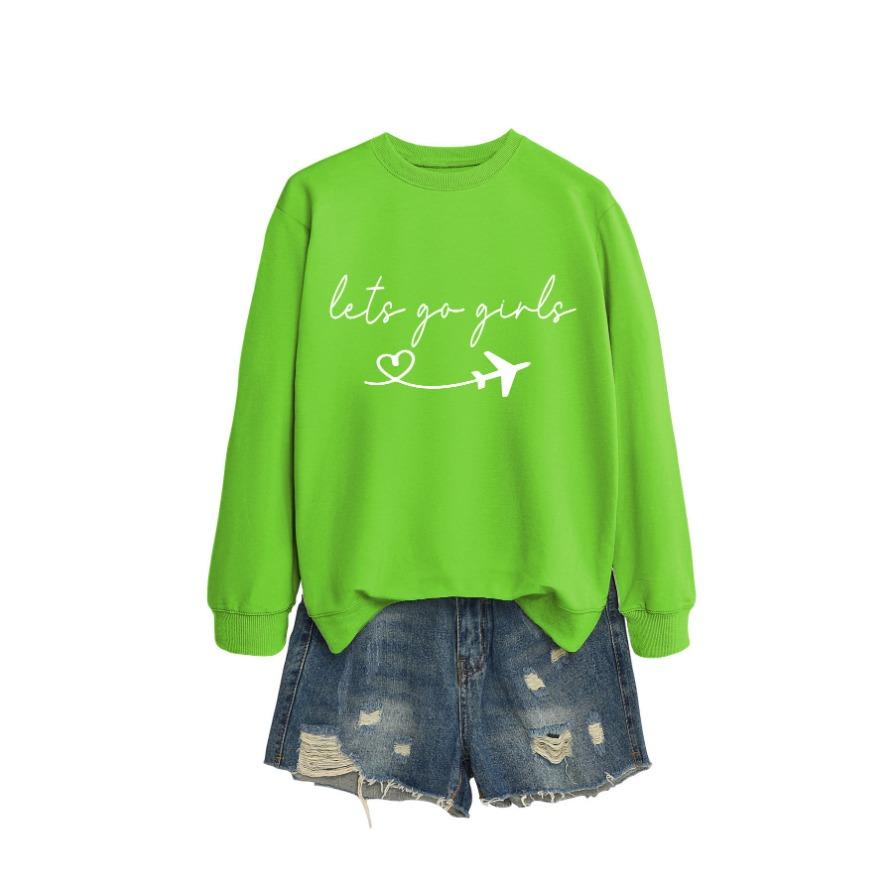 New Creative Fashion Sweatshirt Autumn Women's Sweatshirt Autumn and Winter Women's Thickened Sweatshirt Jacket Winter Large Size Sweatshirt