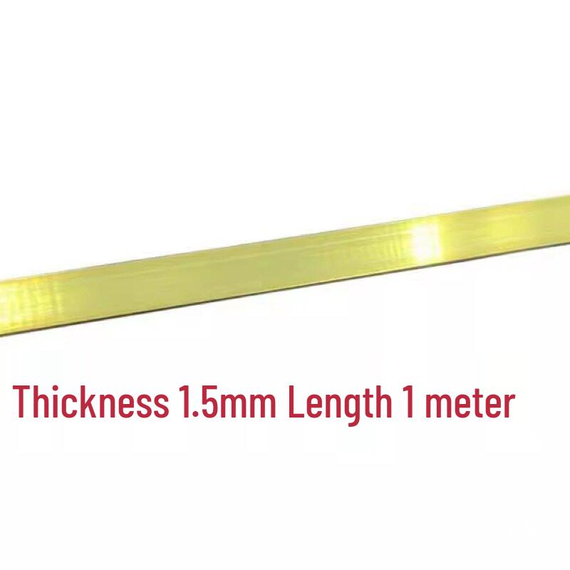 Copper, Aluminum, and Stainless Steel Mold Water Separator Sheets - Thickness: 1/1.5/2 mm, Width: 8/10/12/14/15 mm.