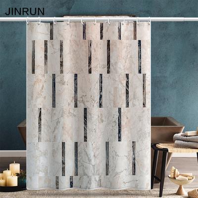 Bathroom Thickened Waterproof Curtain Mildew Proof Shower Curtain Shower Partition Curtain Shower Curtain Bathroom Curtain Free Perforation