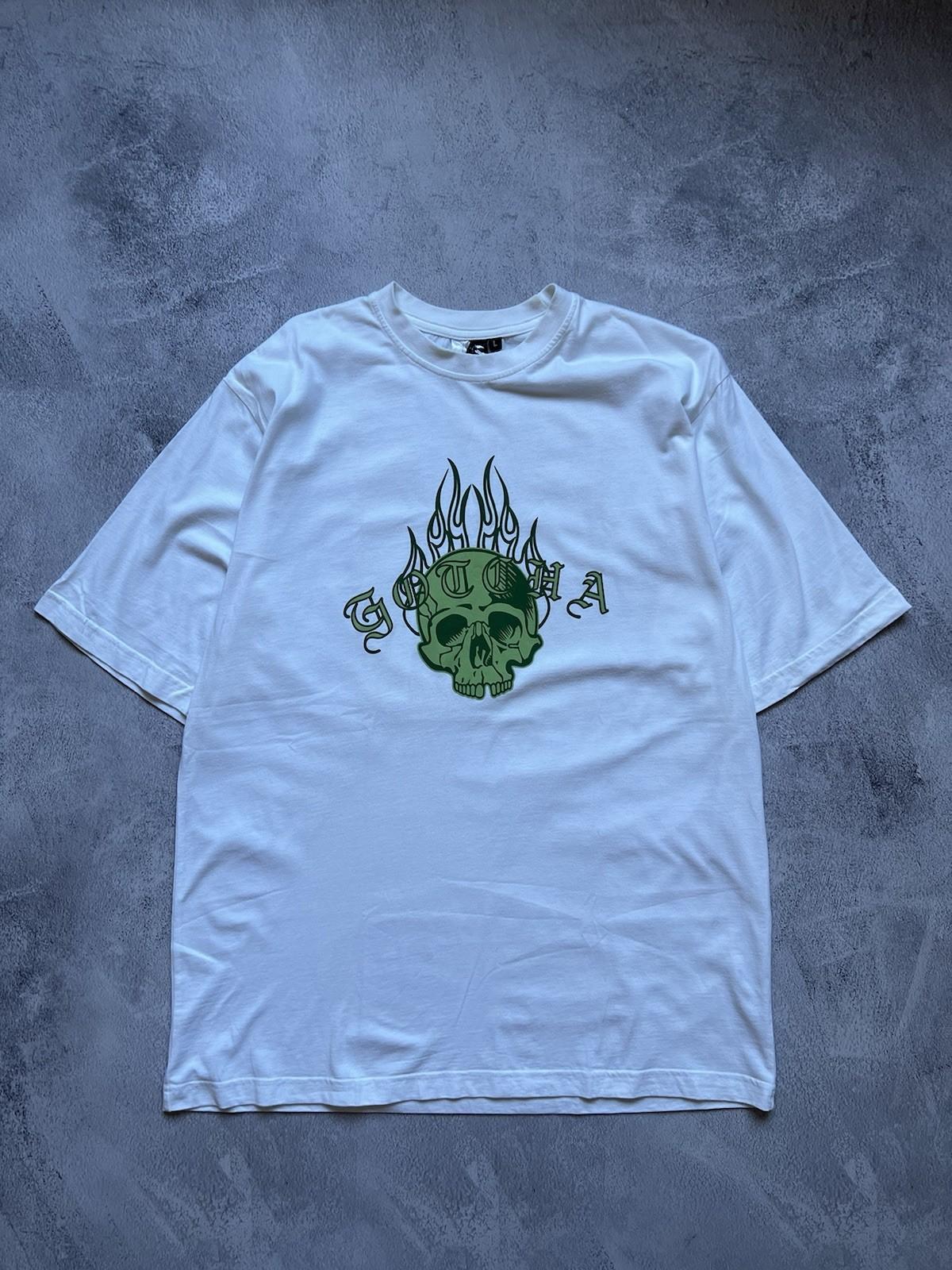 Gotcha Surfing Skull Tshirt S разноцветный