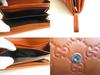 Authentic GUCCI Interlocking G Red Brown Leather Bifold Long Flap Wallet #a661  Refurbished