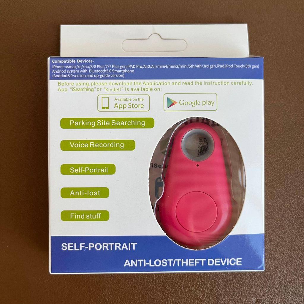 Smart Bluetooth Anti-lost Tracker & Two-way Alarm Key Chain