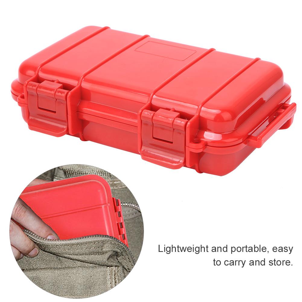 Outdoor EDC Water Proof Pressure Proof Shock Proof Seal Storage Box Survival Equipment(small )