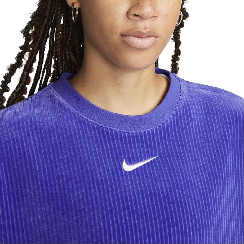 Nike Drop Shoulder Sleeve T Shirt Women's Blue DQ5946-430