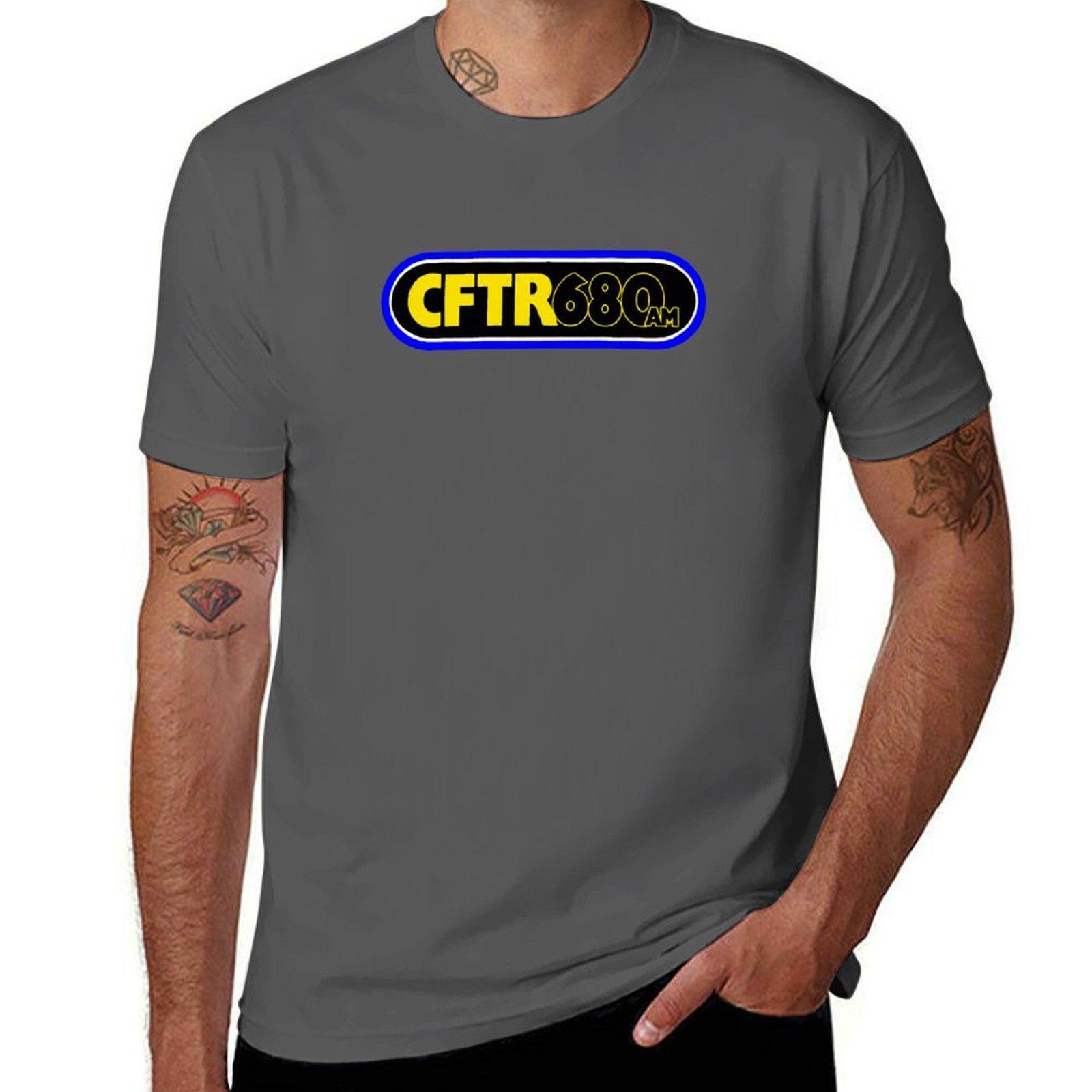 

CFTR 680AM ALL THE HITS T-Shirt t shirts for man graphic tees cotton tshirt 100% t shirts with prints T-Shirt 4XL