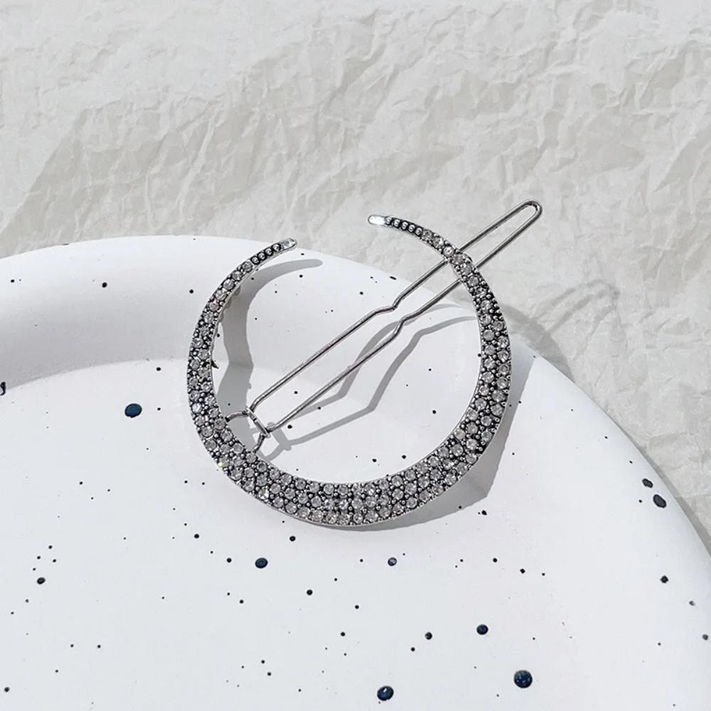 

Luxury Crystal Snowflake Hairpins Barrettes Women Fashion Girls Hair Clip Pins Hairgrip Rhinestone Moon Star Hair Accessories