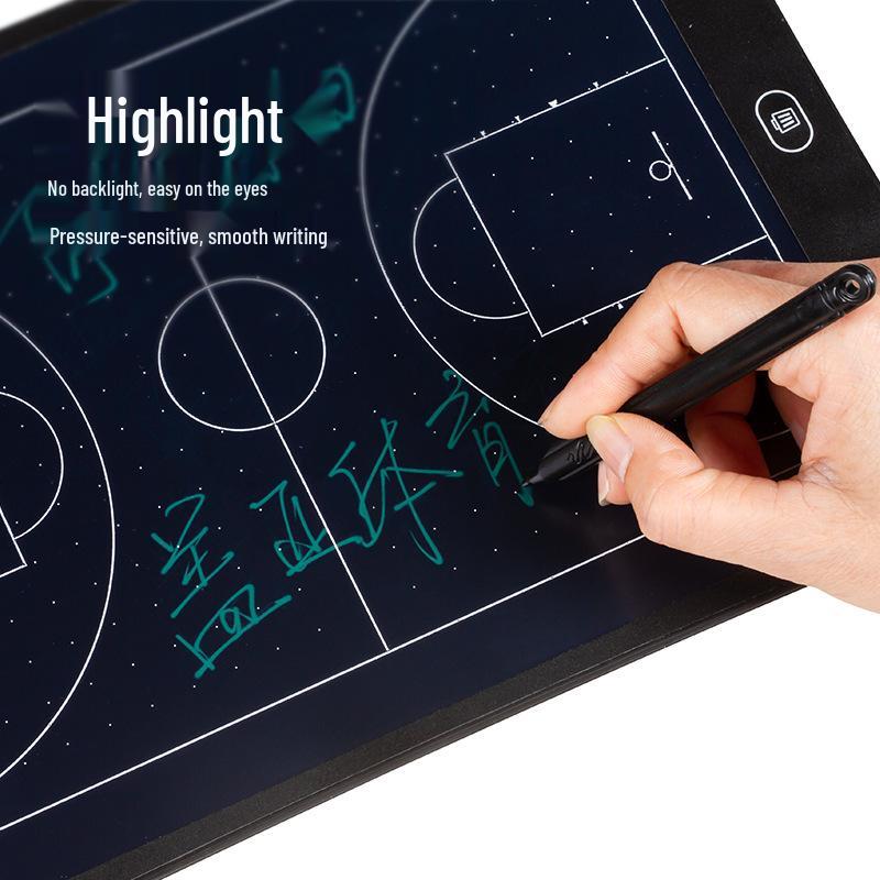 Electronic Tactical Board for Basketball and Football Coaching: Training Aid for Strategy and Player Movement
