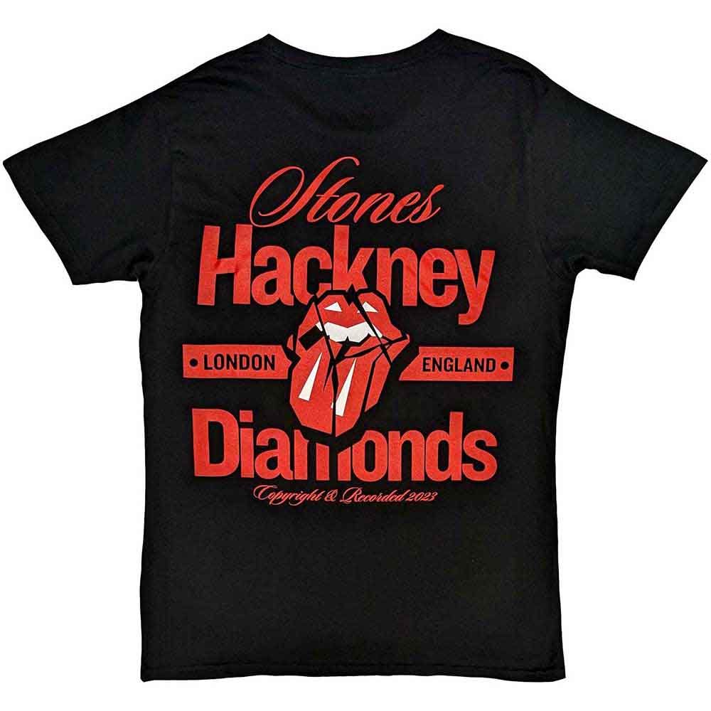 The Rolling Stones Unisexové tričko pro dospělé s logem Hackney Diamonds London