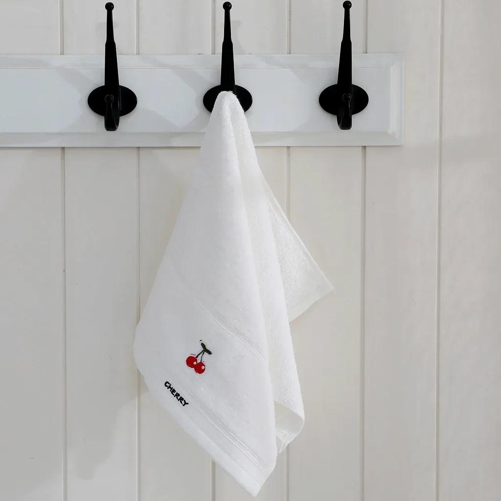 Selling Children's Pure Cotton Fruit Cartoon Primary Baby School Students Face Towel Soft Absorbent Household Bath 25*45 Towel