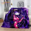 2025 H-Helluva Boss Blitzo Cartoon Soft Blanket,Soft Throw Blanket for Home Bedroom Bed Sofa Picnic Travel Cover Child Gift