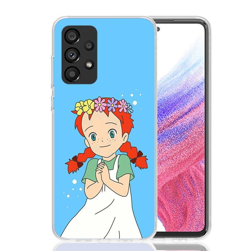 A-Anne Of Green Gables Shirley Phone Case For Samsung Galaxy A52 A32 A22 A12 A02S A50S A30S A51 A31 AA71 Note 20 Ultra 10 S10 Pl